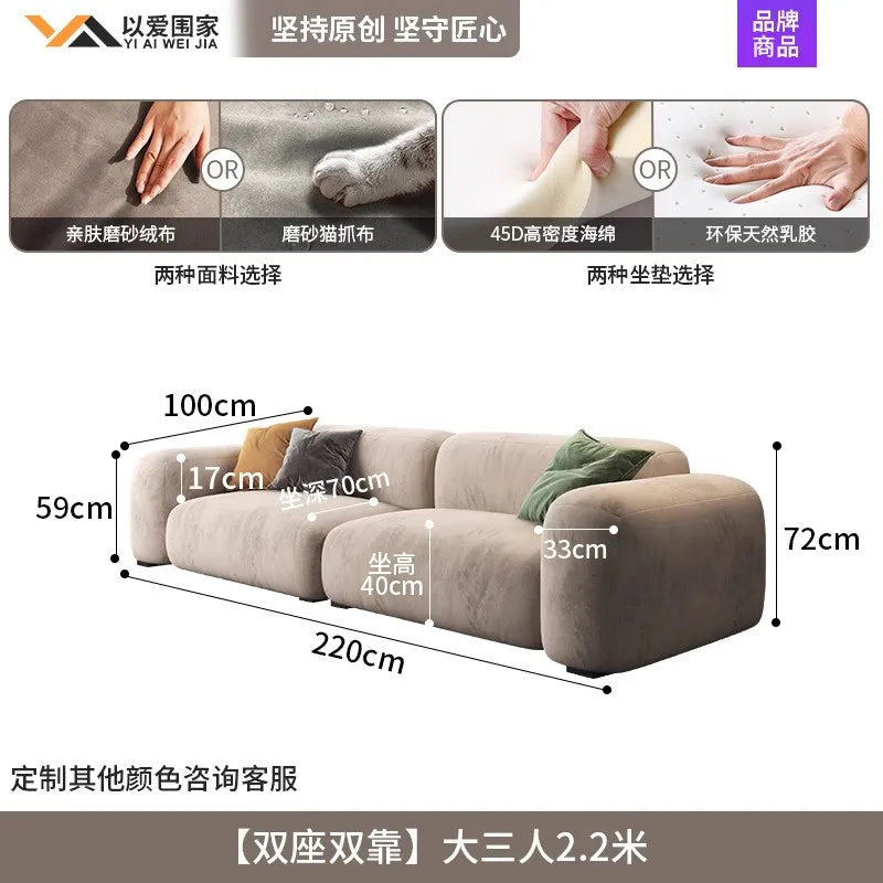 Comfortable Lounge Divano Soggiorno Di Lusso Luxury Furniture Modern Living Room Sofas Minimalist Sectional Puff Corner Sofa