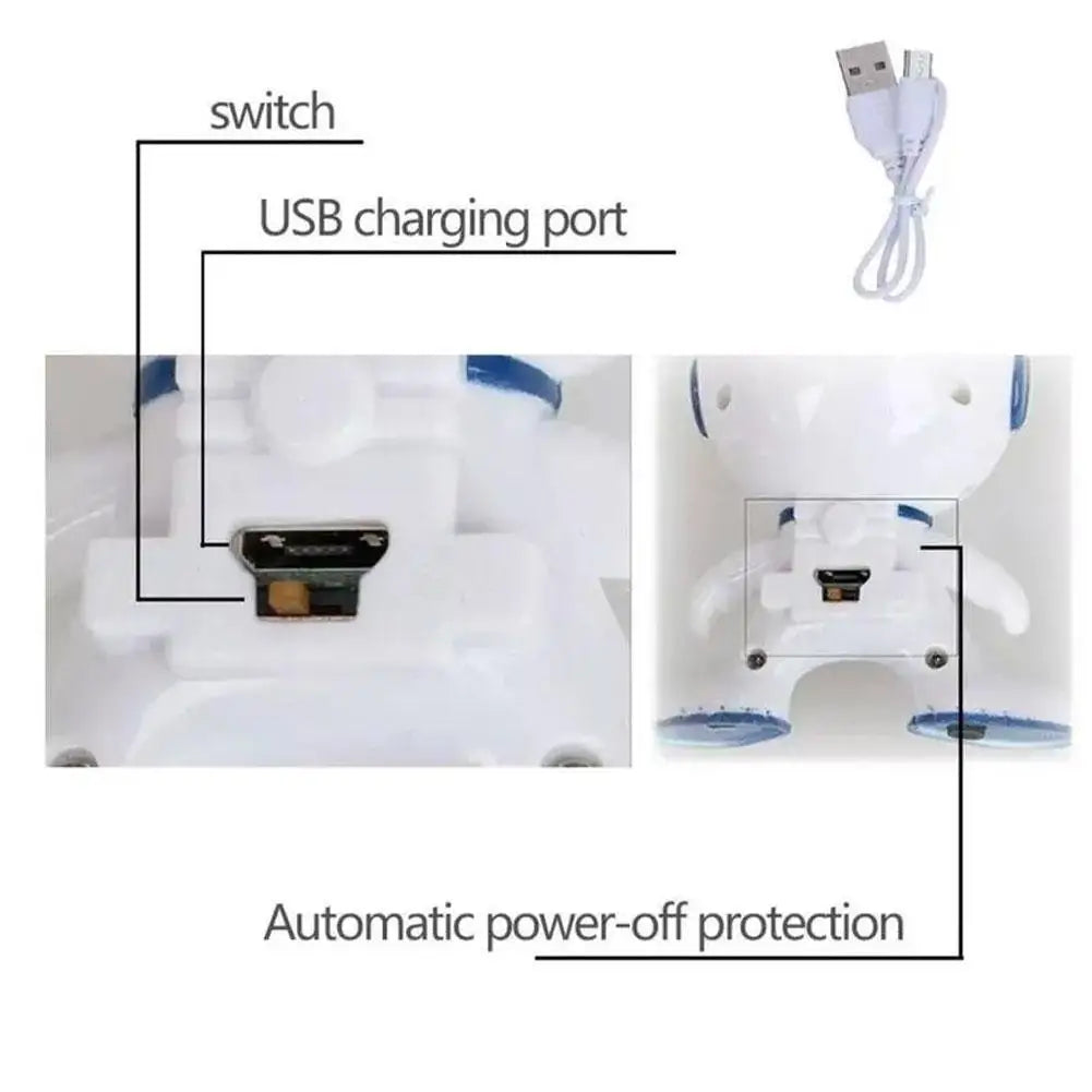 Flying Sensor Robot Gesture Sensing Flying Robot With LED Lights for Kids Helicopter Induction Fairy Flying Electronic Toy