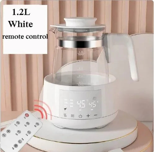 1.2l Electric Water Kettle Thermostatic Milk Regulator Baby