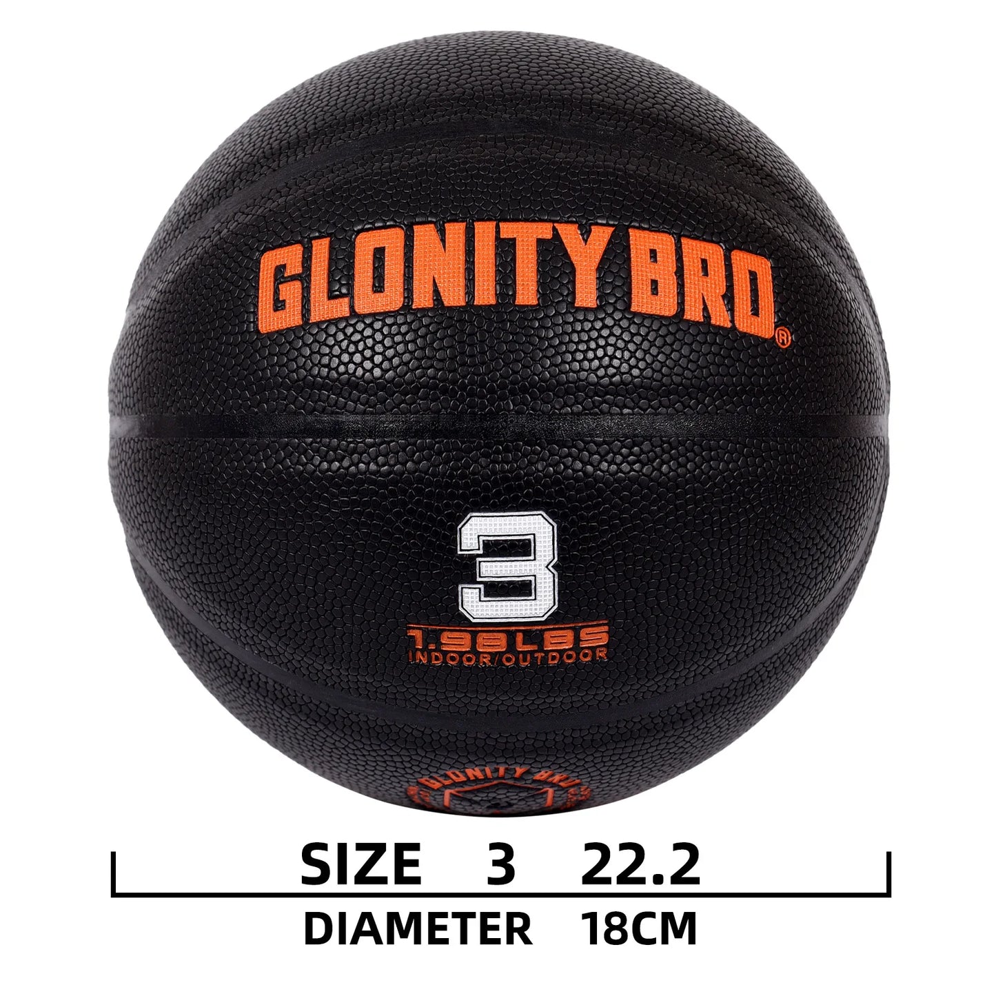 Trainer Small Heavy Ball Size 3 Basketball Ball For Indoor & Outdoor – Improve Dribbling, Passing, Handling & Rebounding Skills