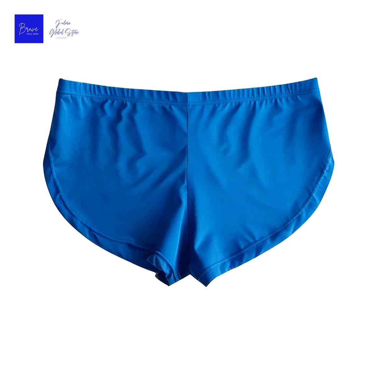 Sexy Men's Ice Silk Split Side Arrow Pants Quick-Dry Breathable Athletic Lounge Shorts Low-Rise Running Underwear Boxershorts