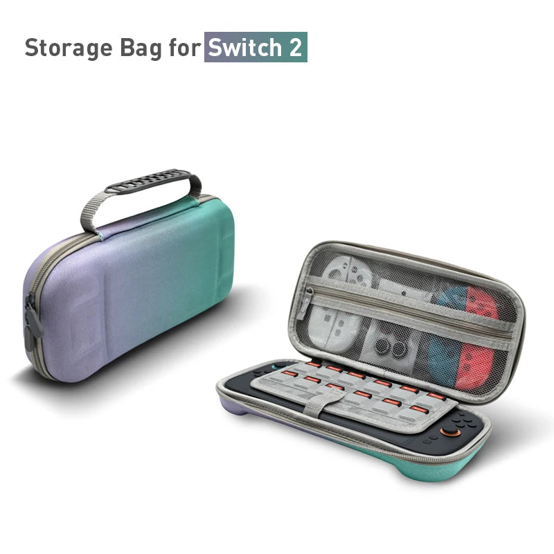 Classic Hard Storage Bag For Nintendo Switch 2 Carrying Case Protective Shell Cover Nintendo Switch 2 Game Accessories