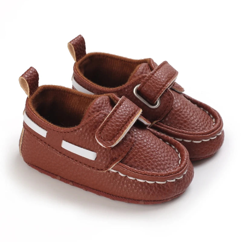 0-18M Newborn Baby Walking Shoes for Boys Fashion Lefu Shoes, Leisure First Step Walker