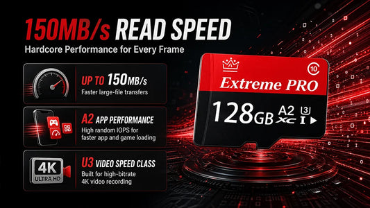 2026 Hot SD Memory Card 128GB 256GB U3 V30 HighโSpeed Class 10 Micro TF SD Card Flash SD Card 4K Storage for Camera Laptop PC