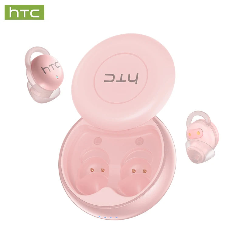 HTC NE91 Sleep Earbuds Wireless Bluetooth Earphones Comfortable To Wear Headphones ANC Noise Cancelling Low Latency Clear Sound