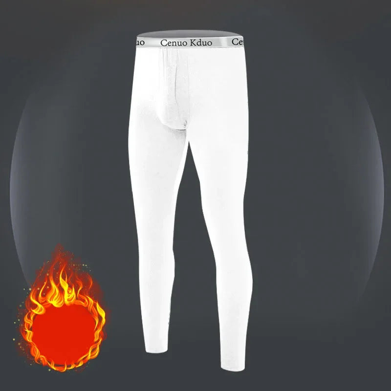 Winter Men Thermal Underwear Man Leggings Tights Warm Long Pants Thermo Compression Pants Bottoms Tights Homme Clothes 3XL
