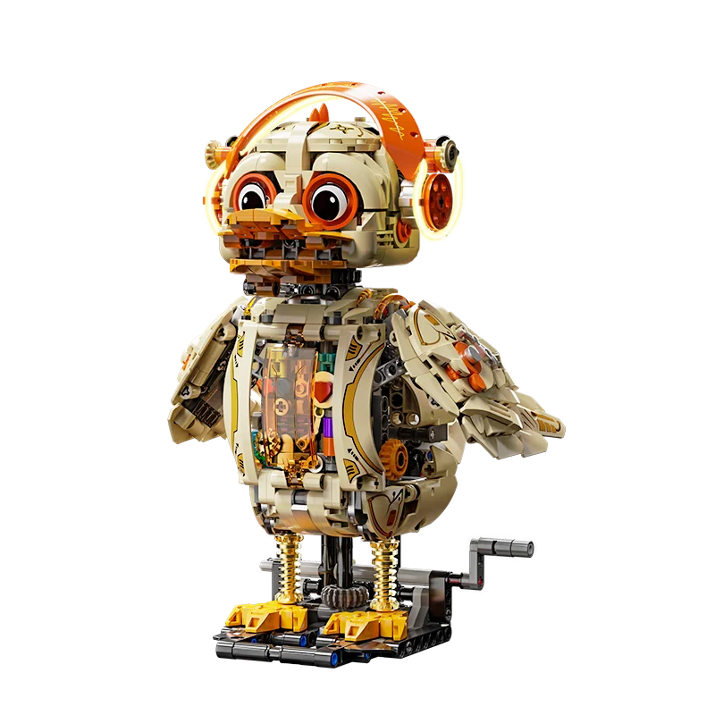 Mechanical Duck Building Blocks Set 1168pcs Robotic Animal Model STEM Educational Toy for Kids Children Gift Tech Robot DIY Kit