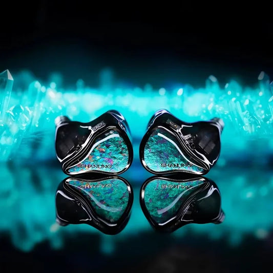 SHANLING Regal Headphones High-End HIFI In-Ear Earphones Eight-Driver Triple Hybrid Driver IEM Hi-Res Audio Wired Music Headset