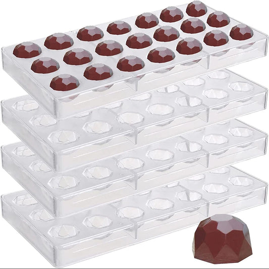 Chocolate Mold Plastic Creative Household Kitchen Baking Tools Food Grade Candy Baking Mold Various Styles DIY Baking Mold TMZ