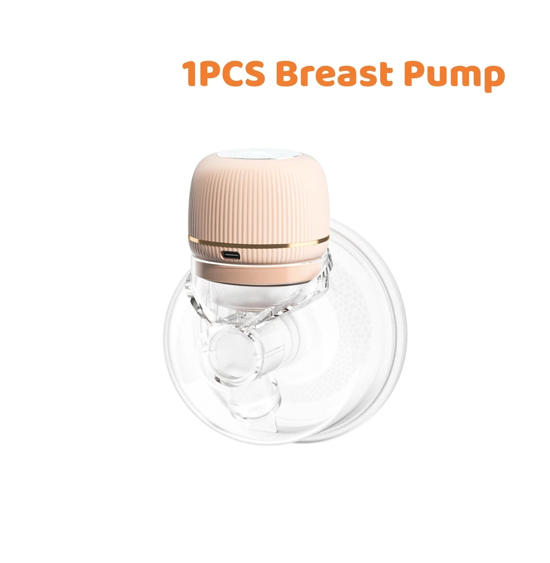 Wearable Electric Breastmilk Pump Handsfree BPA Free With 3 Mode 9 Levels Adjustable Low Noise Wireless Breastfeeding Pump