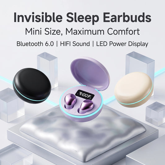 Bluetooth 5.3 Earbuds, Clear Calls, 32H Playtime, Hi-Fi Sound, Lightweight Comfort, USB-C Charging