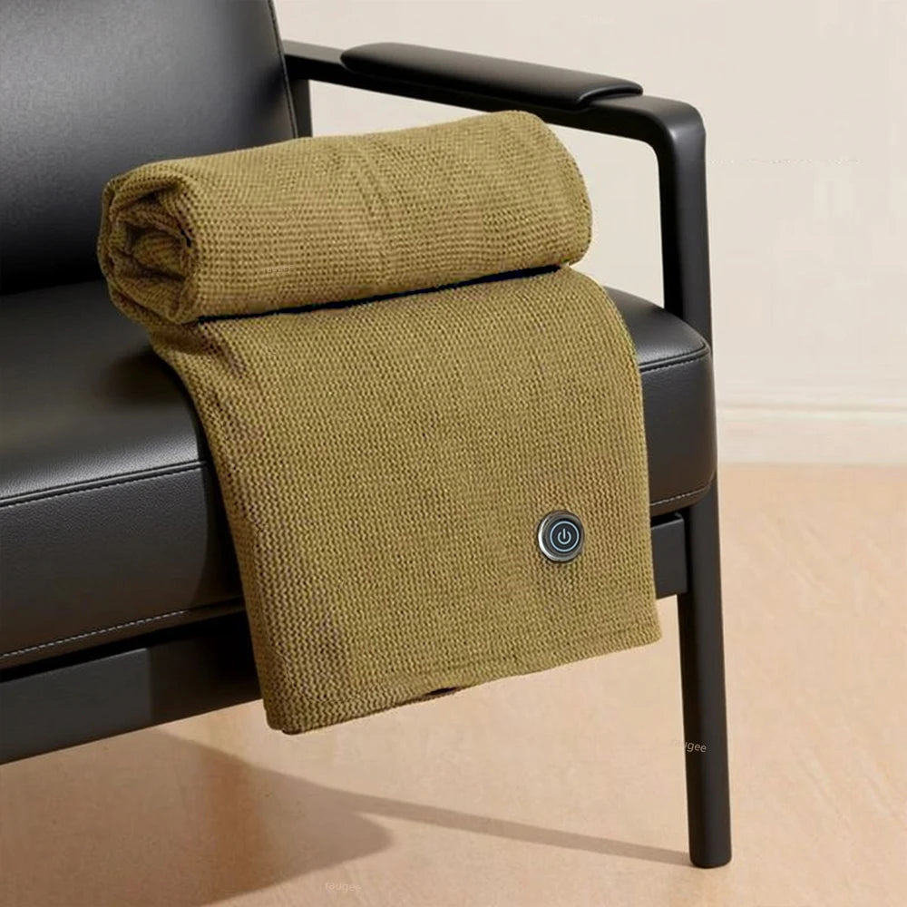 Heated Blanket USB Wearable Electric Blanket Portable Warmer Blanket for Shoulder Electric Heating Shawl with 3 Tem Setting