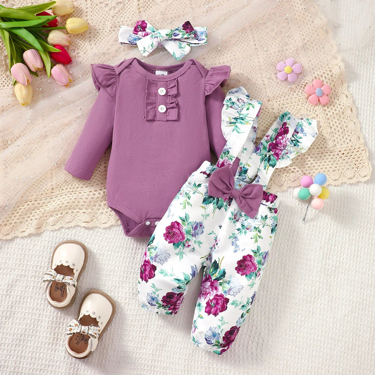 Baby Romper | Long-Sleeve Apparel | Everyday Wear