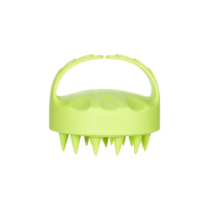 Silicone Shampoo Head Scalp Massage Brush Soft Skin Friendly Hair Washing Massager Comb SPA Beauty Hair Care Tool for Salon