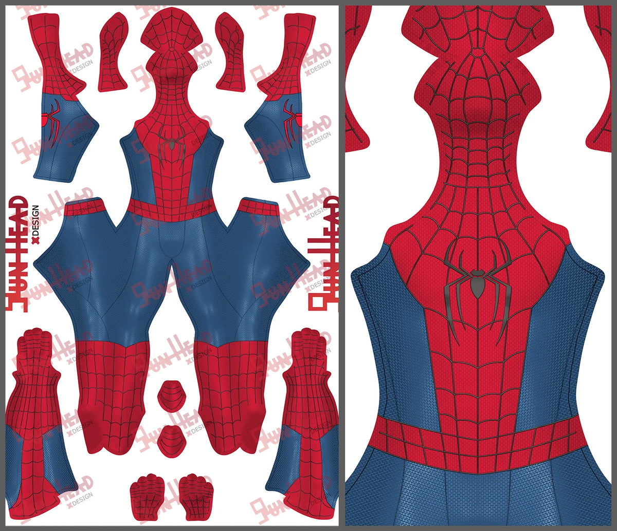 Brand New Day SM Cosplay Superhero Ending Suits 3D Printed Spandex Zentai Bodysuit BND Outfits Halloween Costume Adult
