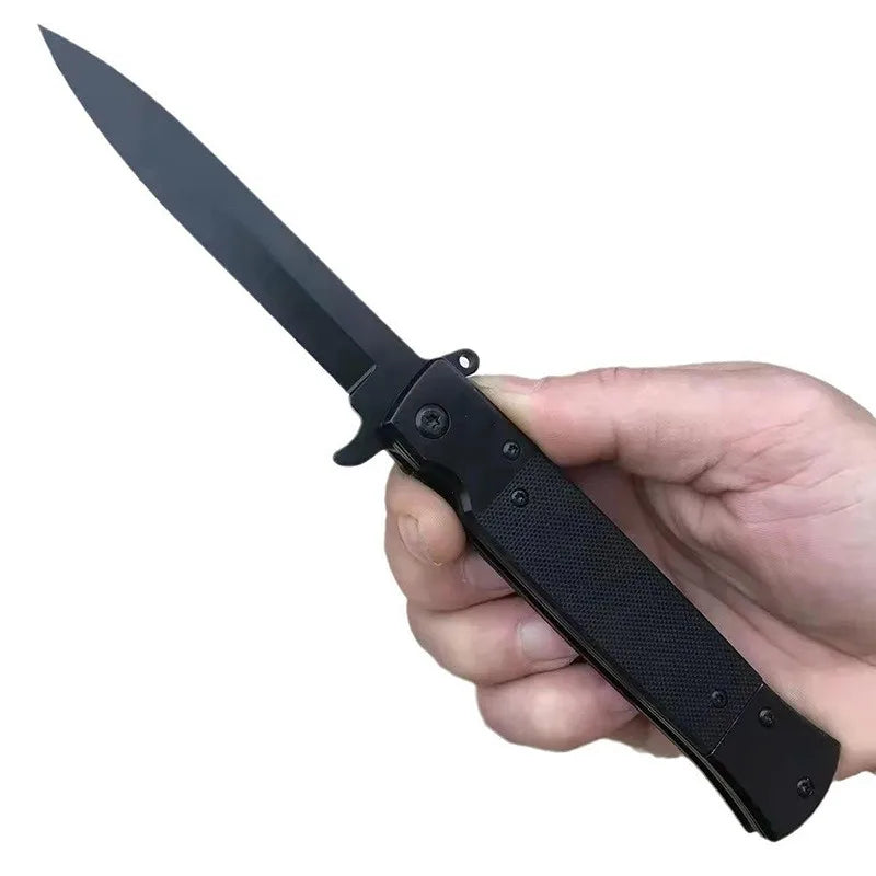 Camping Survival Folding Knife High Hardness Stainless Steel Blade EDC Pocket Knife for Outdoor Fruit Paring