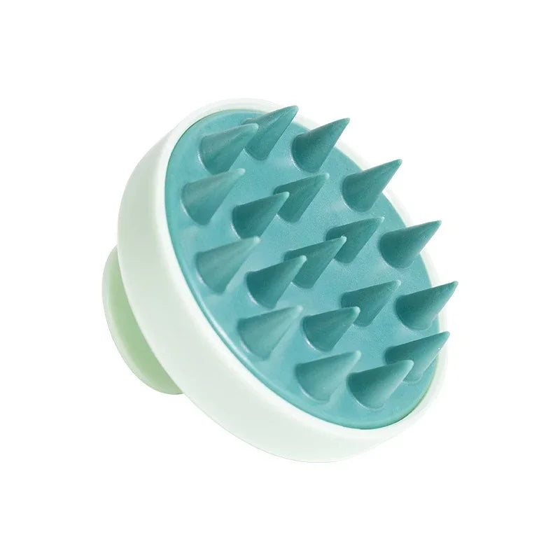 Silicone Shampoo Scalp Hair Massager Head Body Scalp Massage Brush Shampoo Massage Comb Massage Scalp Acupuncture Point