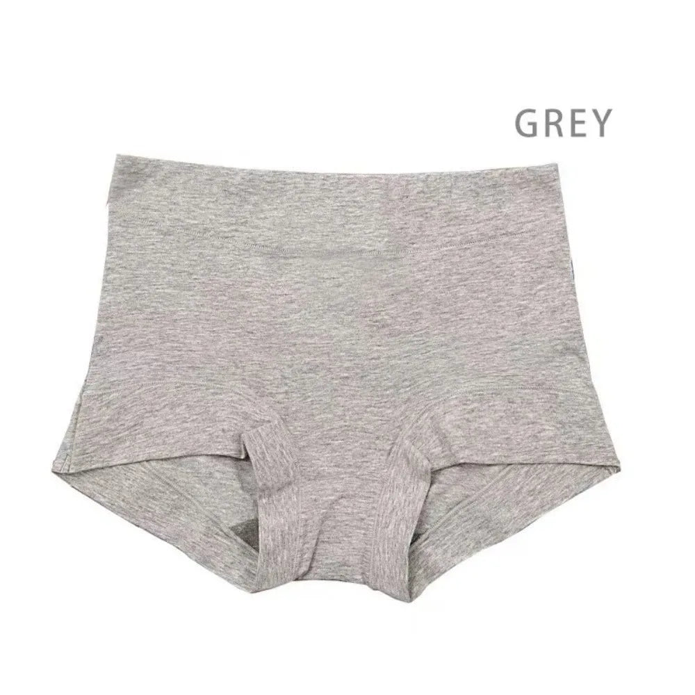 2026 Seamless Boxer Briefs Full Coverage Stretch Boyshort Panties Cotton Comfortable Women Underwear Daily Wear