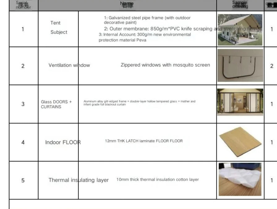 Outdoor Camping Tents, Hotel Camping Bases, Large Wooden House Accommodation, Suitable for Camping, Customizable Large Capacity