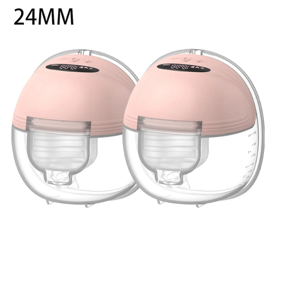 BornBL S21 Breast Pump Portable Electric Breastfeeding Pump with USB Rechargeable Wireless Hands-Free for Mom Baby Feeding