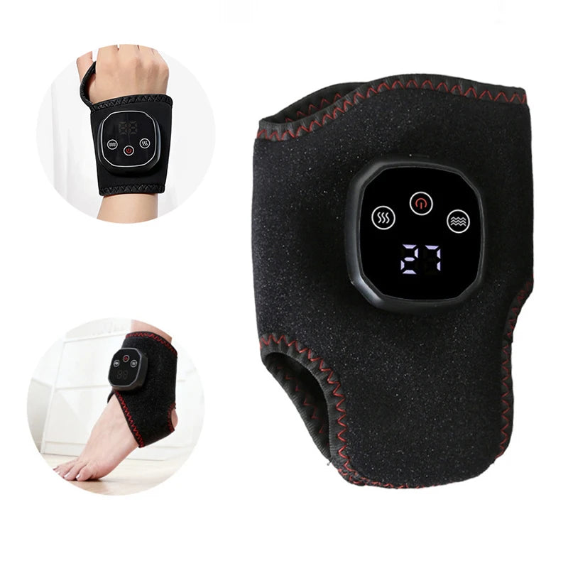Foot Massager 2-in-1 Warming Wrap – Relax & Renew Foot & Ankle Massager With 3 Modes & 4 Heat Levels