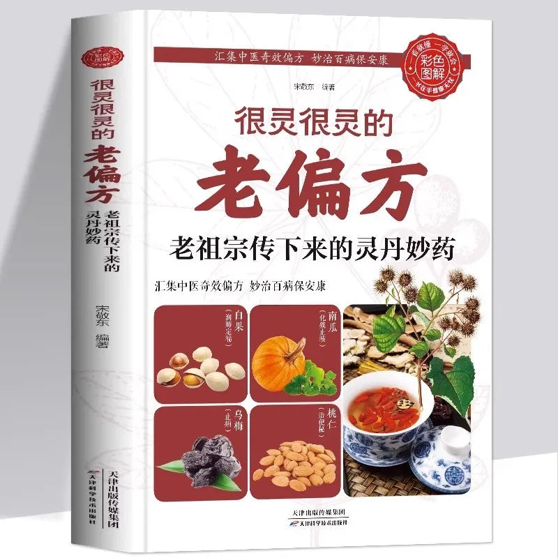Traditional Chinese Medicine Health Preservation Books - Ancient Folk Prescriptions Time-Tested Natural Healing Wisdom