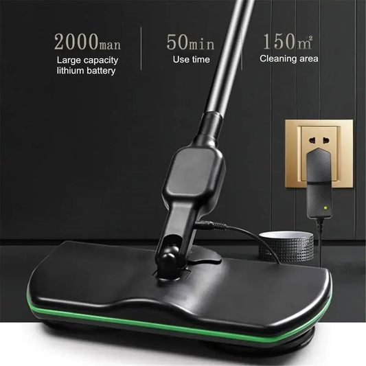 Handheld Wireless Electric Mop Floor Washer Electric Mop Wireless Rotating Rechargeable Floor Wiper Cordless Sweeping