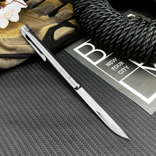 New High Quality Mini Folding Knife 420 Steel Handle Portable Outdoor Knife EDC Camping Knife Cutting Survival Hunting Knife