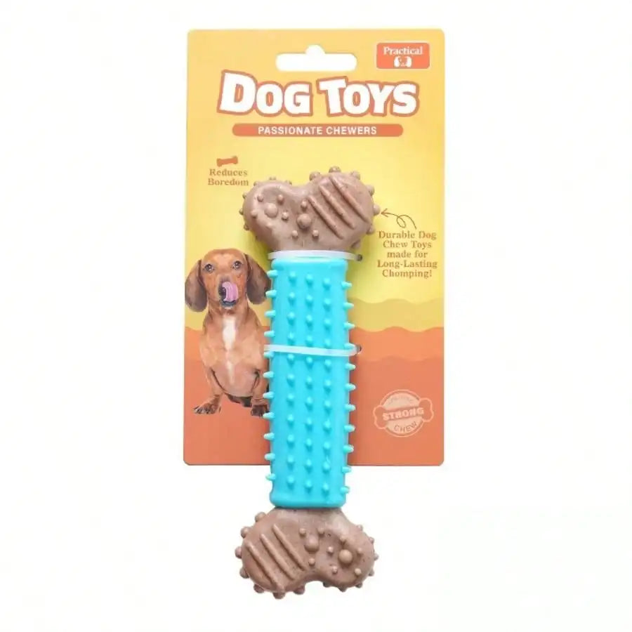 Dog Toy For Self-Amusement And Relaxation. TPR Imitation Bone Chew Stick. Durable And Suitable For Small To Medium-Sized Puppies To Chew. Pet Toy For Pets.