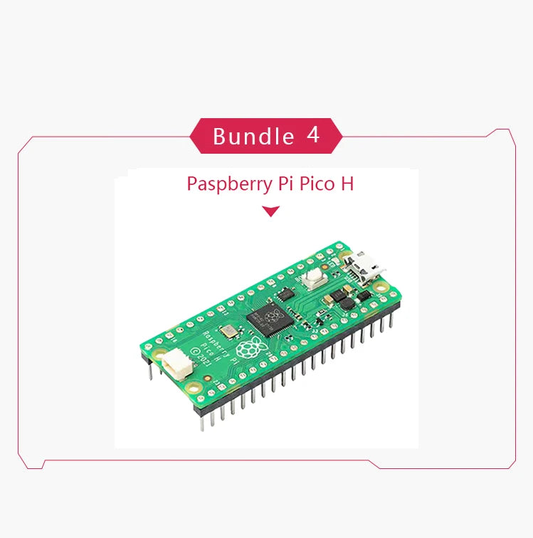 Original Raspberry Pi Pico/2, Pico with Wireless WiFi Development Board, Pico or Pico H with Pin Header, Support MicroPython/C++