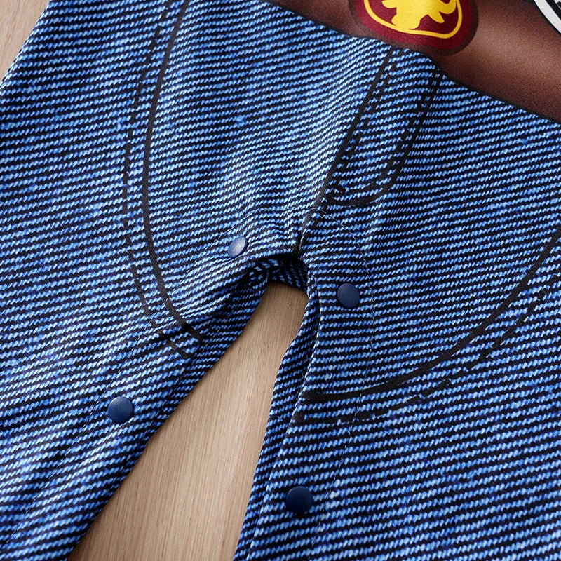 0-18months cosplay newborns Baby Clothes One-Piece Cartoon Anime short-Sleeved Trousers Banquet Summer Fashion neonatal clothing