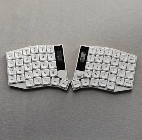 Sofle Low Profile Wireless Split Keyboard Hot Swap Kit Compatible Choc V1 1350/ V2 1353 Switch ZMK Bluetooth Separate Keyboard