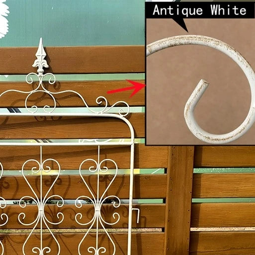 2Tier Clematis Rose Climbing Pergola Outdoor Fence Wrought Iron Plant Support Frame Outdoor Cucumber Climbing Frame