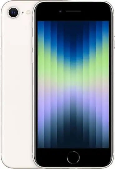 Apple /iPhone SE 3 / A2595/ Unlocked/ Genuine Original Apple Device, Authentic Hardware, Free Charging Cable Included Good Condition Refurbished Used Iphone