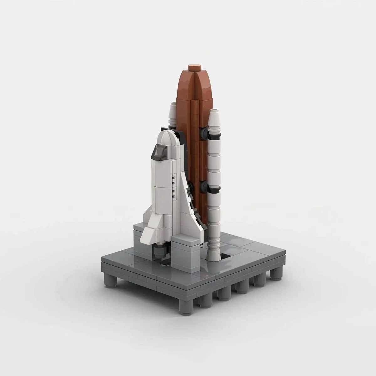 Moc Space Shuttle Model Building Blocks DIY Tech Custom Puzzle Space Shuttles Rocket Aircraft Rocket Propelled Plane Gifts