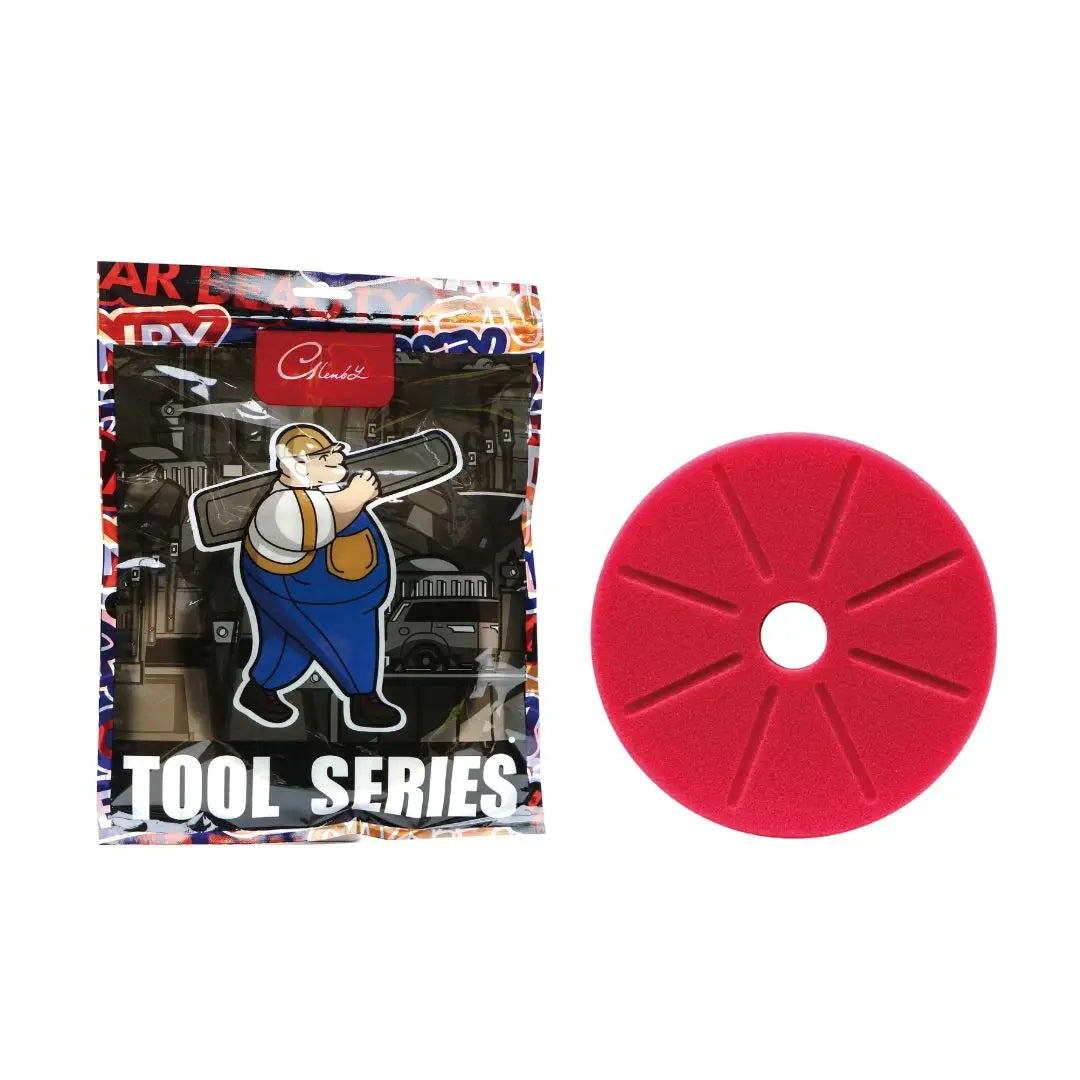 5 Inch Buffing Polishing Pads Flat Foam Sponge Waxing Pad Kit Tool For Car Polisher Buffer Auto Care Buffing Pads