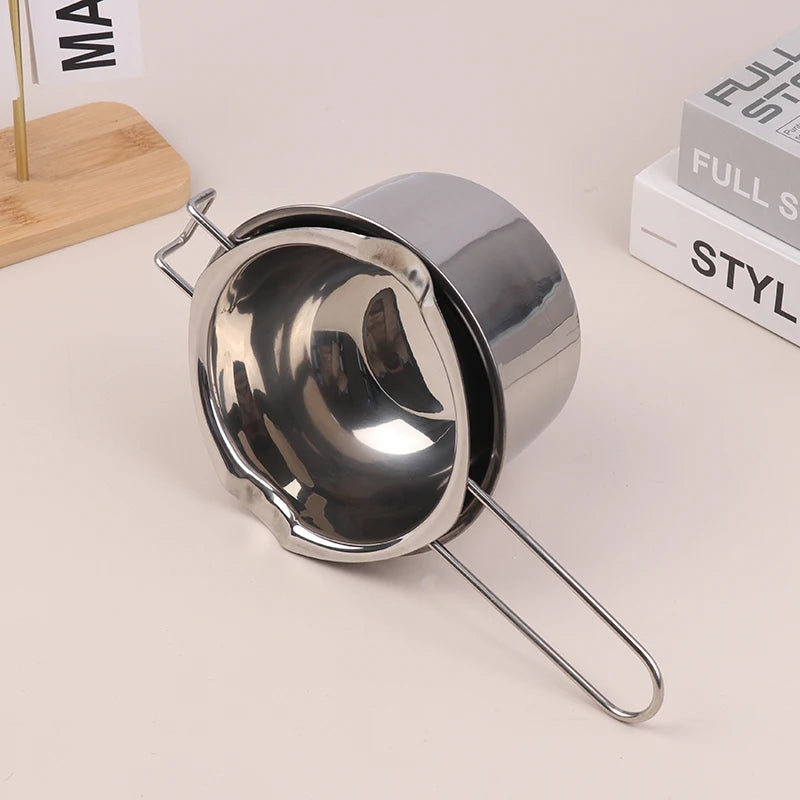 Candle Wax Melting Pot With Stainless Steel Pot For Melting Chocolate Candy Candle Soap Wax Making Kit
