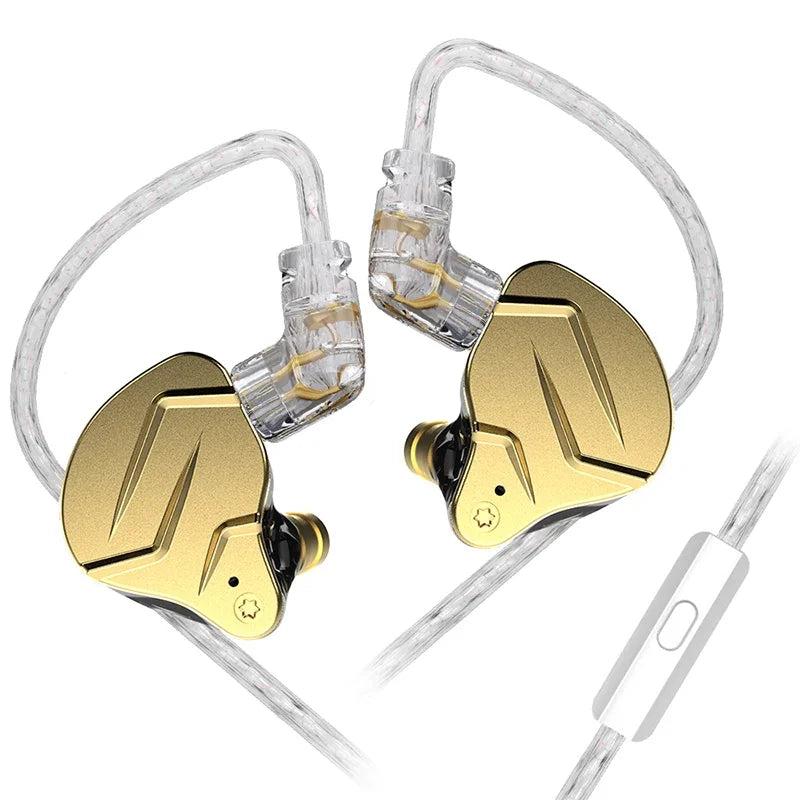 NEW KZ ZSN PRO X 1BA 1DD Hybrid Drive HIFI Metal In Ear Earphone Sport Noise Cancelling Earbud Headsets KZ ZSX ZSNPROX EDXPRO