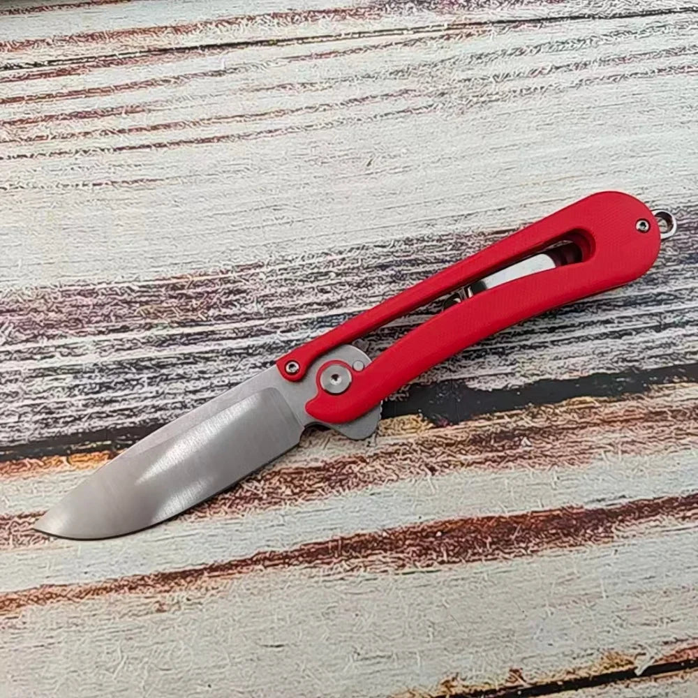 Folding Knife with Pocket Clip Portable Outdoor Hiking Preferred Travel Knives Ergonomic Design Festival Gift High-quality Tools