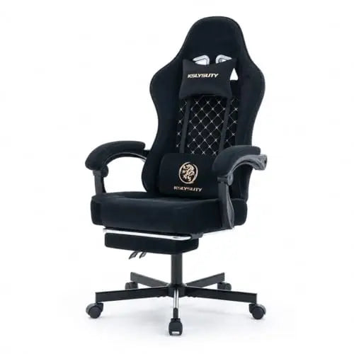 (Local US Inventory)Ergonomic Gaming Chair for Adults High Back Office Desk Chair with Massage ket Spring Cushion Footrest Lumba