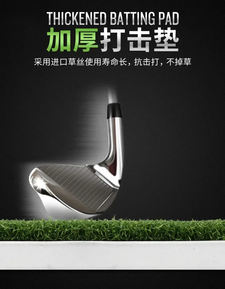 PGM Indoor Golf Swing Trainer 360 Degree Professional Golf Swing Putting 360 Rotation Practice Putting Mat Golf Putter