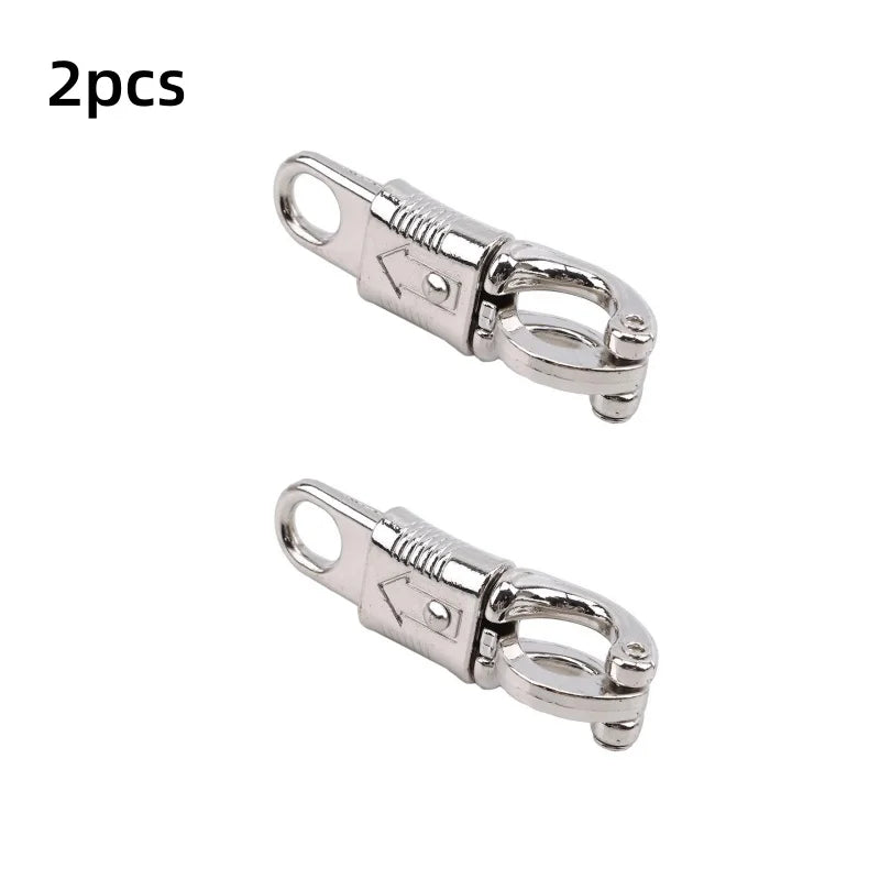 1/2Pcs 10cm Zinc Alloy Horse Panic Clip Buckle Quick Release Snap Hook Equestrian Horse Pony Care Tack Accessory