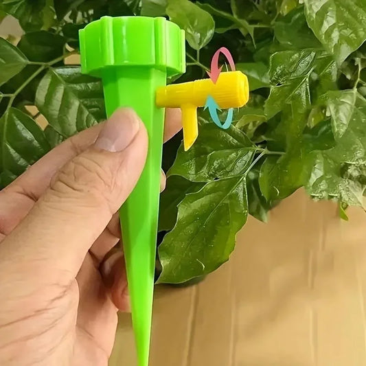 10pcs Flower Adjustable Automatic Drip Irrigation Plant Watering