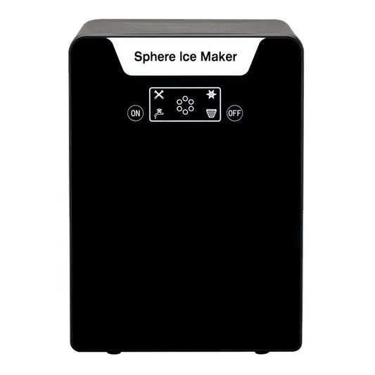 Counter Top Home Sphere Ice Machine Crystal Ice Ball 4Pcs Per Cycle 160Pcs and 10Kgs Per Day for Cocktails Drinks Whiskey