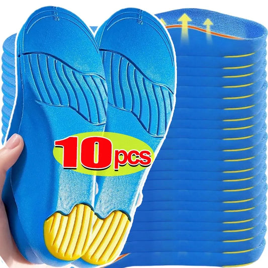 Arch Support Insoles Plantar Fasciitis Relief Orthotic Inserts Shock Absorption EVA Gel for Running Sports Shoes Work Foot Pain