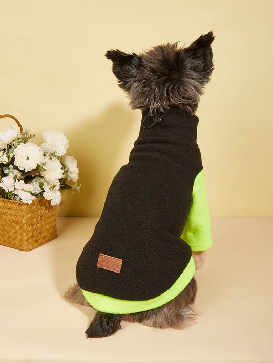 Pet Turtleneck Clothes for Dog Cat Puppy Comfotable Coat Sweatshirt Dog Outfits for Autumn Winter Yorkie Poodle