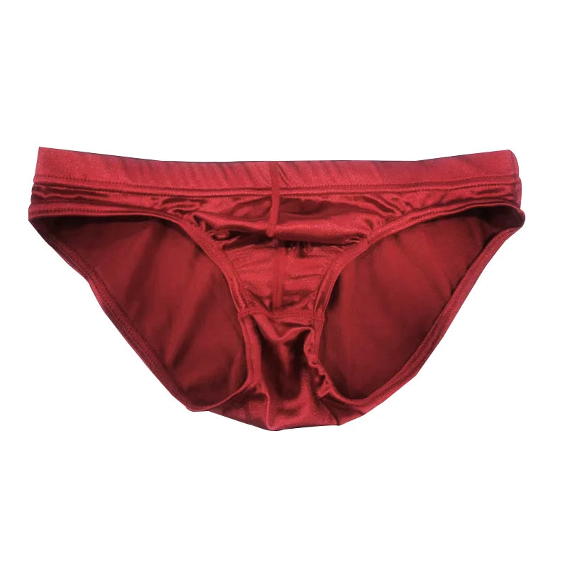 Men's Panties Couple Underwear Men Large Size Pant Gay Comfortable Sexy Underpants High Quality Briefs Satin Silky Multicolor