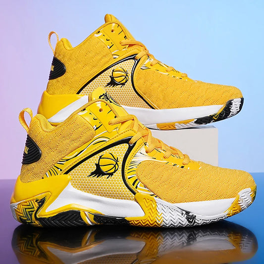 New Men's Basketball Shoes Cushion Anti Slip Sports Shoes Fitness Training Shoes Male Basketball Boots Tenis Sneakers Size 39-48