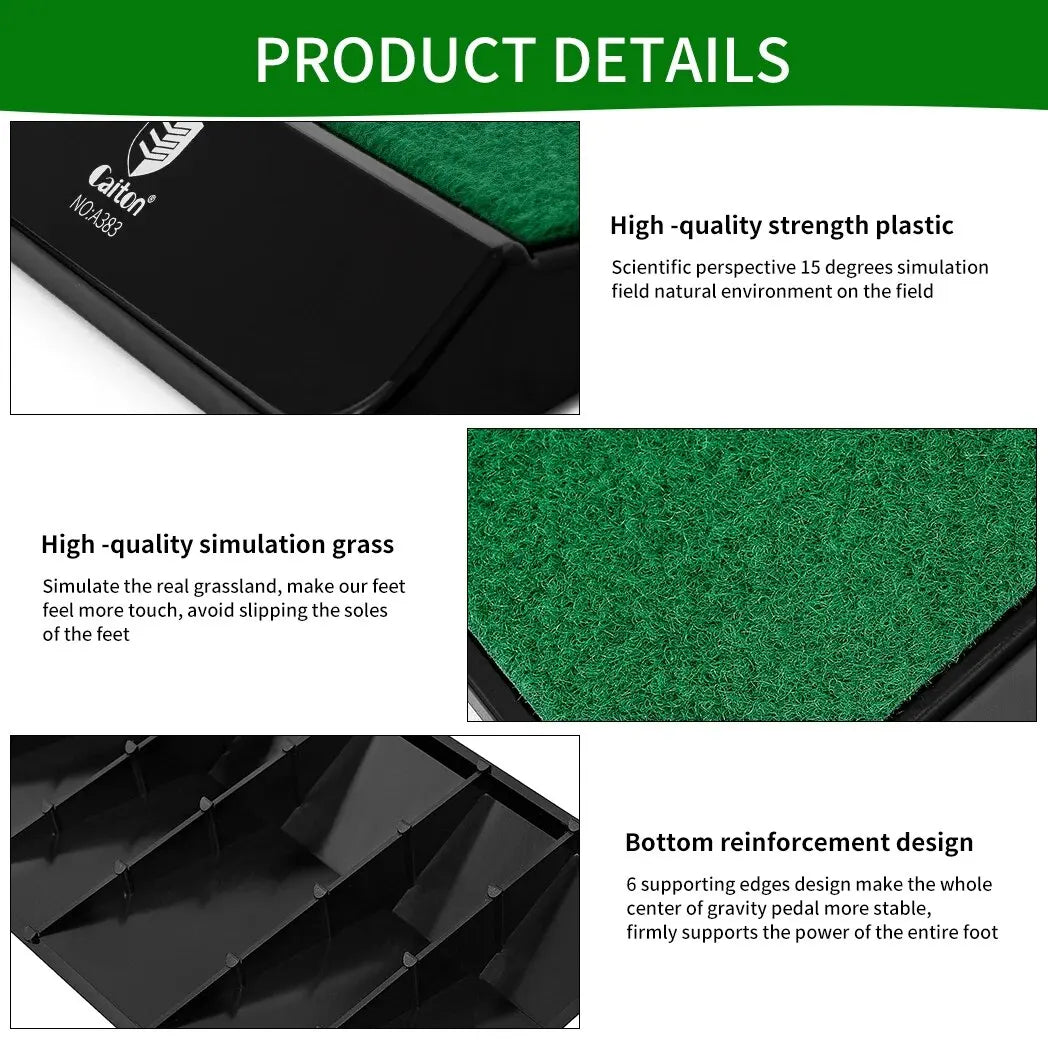 Caiton Golf Weight Shift Trainer Swing Motion Balance Stability Strength Power Practice Aid Indoor Outdoor Training Tool Golfers