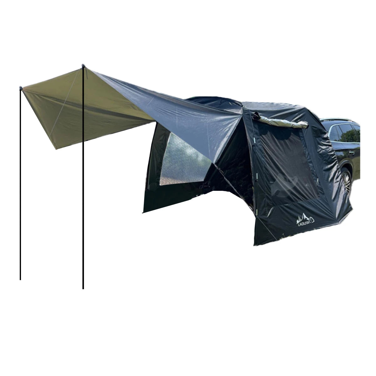 Lohascamping Car box docking tent Portable Waterproof SUV Tail Tent 3-4 people Dome tent Sunshade Tunnel style tent,Large tent,